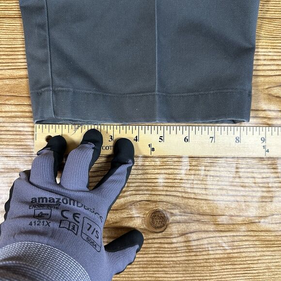 L.L. Bean Classic Fit Men's Pants Size 42 x 29 Gray 100% Cotton - Picture 11 of 16